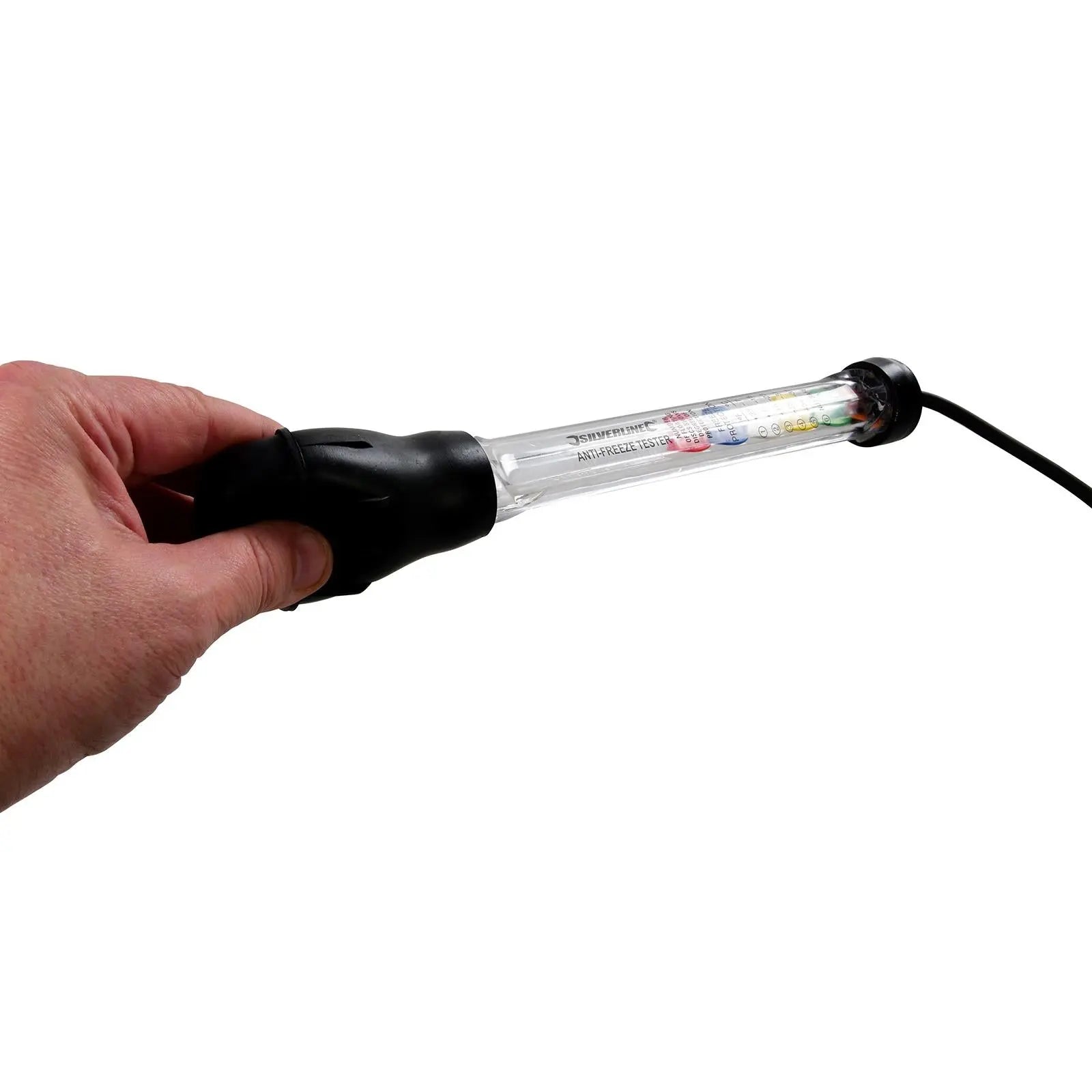 Silverline 460mm Anti Freeze Tester Coolant Radiator Easy Read Temperature