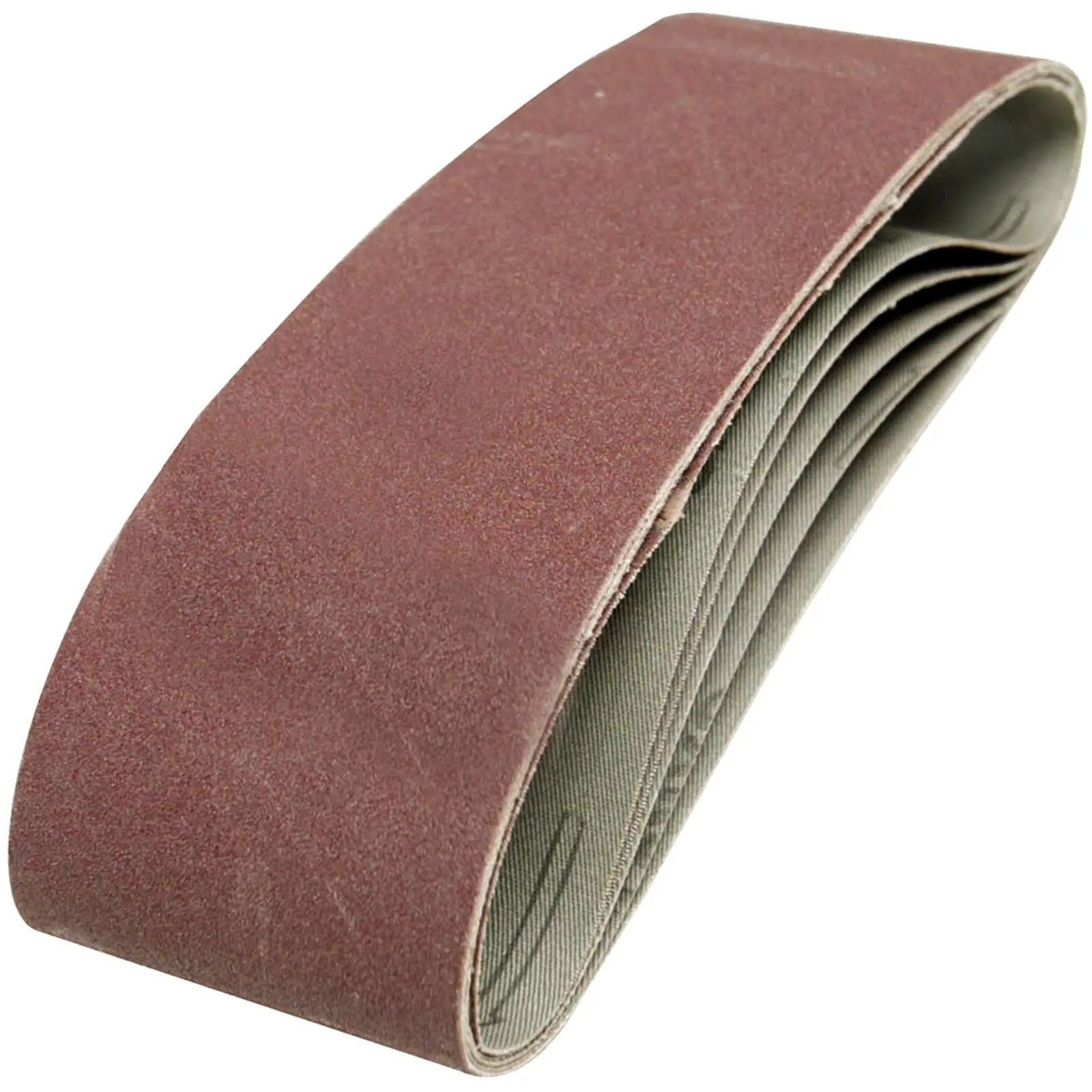 Silverline 5 Piece Aluminium Oxide Sanding Belts