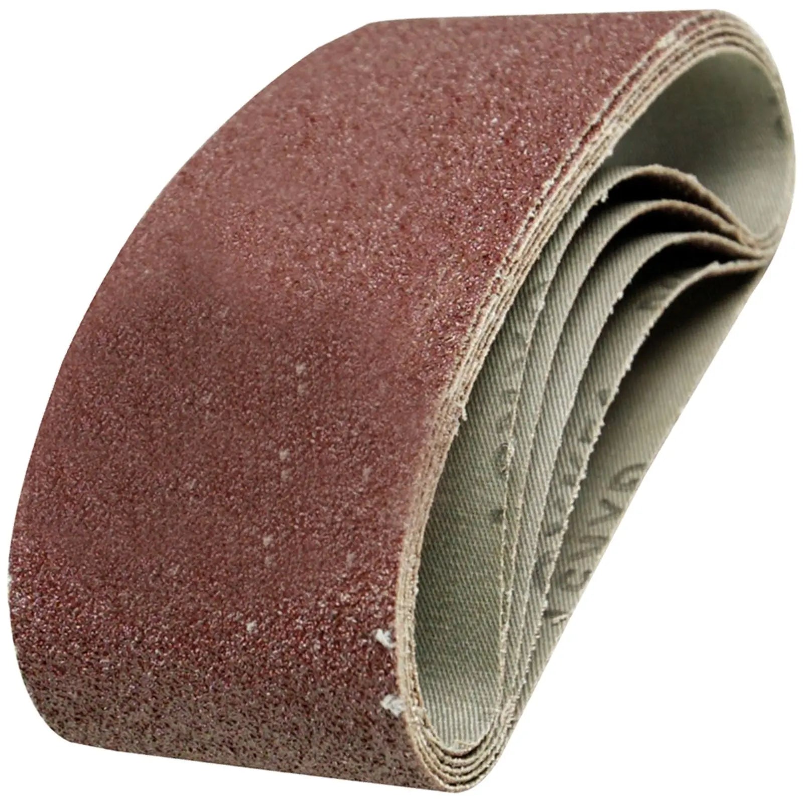 Silverline 5 Piece Aluminium Oxide Sanding Belts
