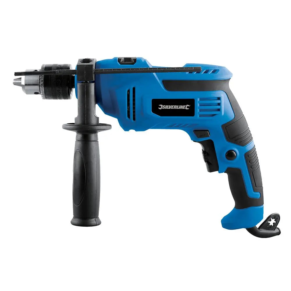 Silverline 500W Hammer Drill 265897 White Rose Tools