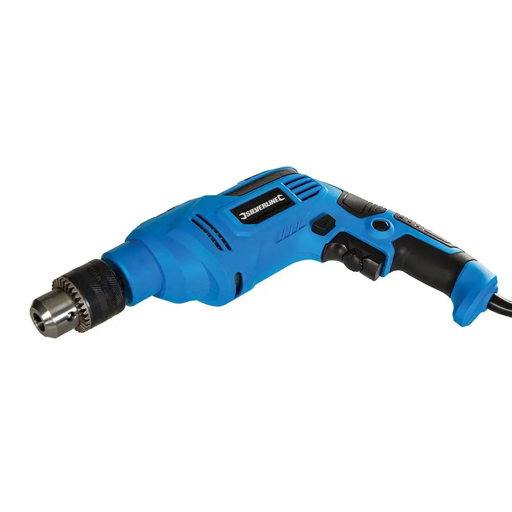 Silverline 500W Hammer Drill 265897 White Rose Tools