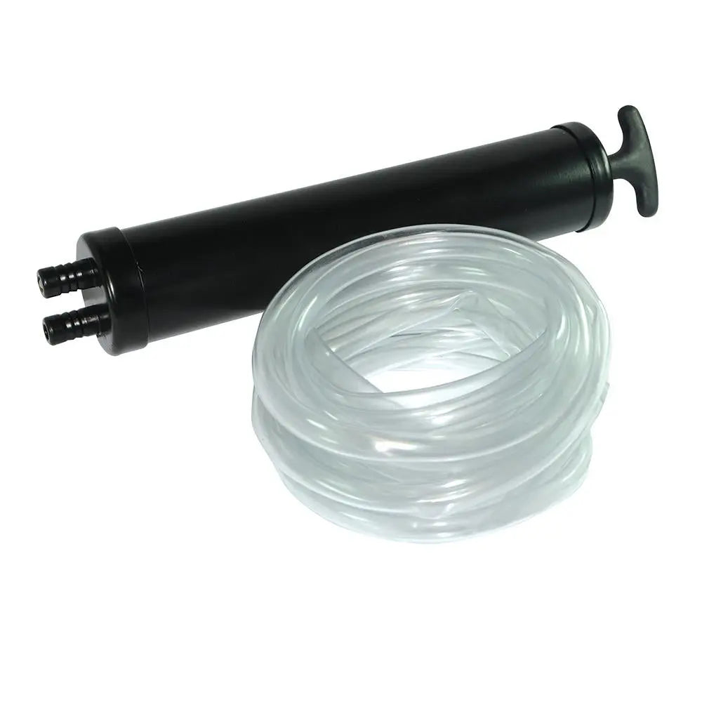 Silverline 500cc Double-Action Fluid Transfer Gun Pump 2.4m Hose Oil Petrol
