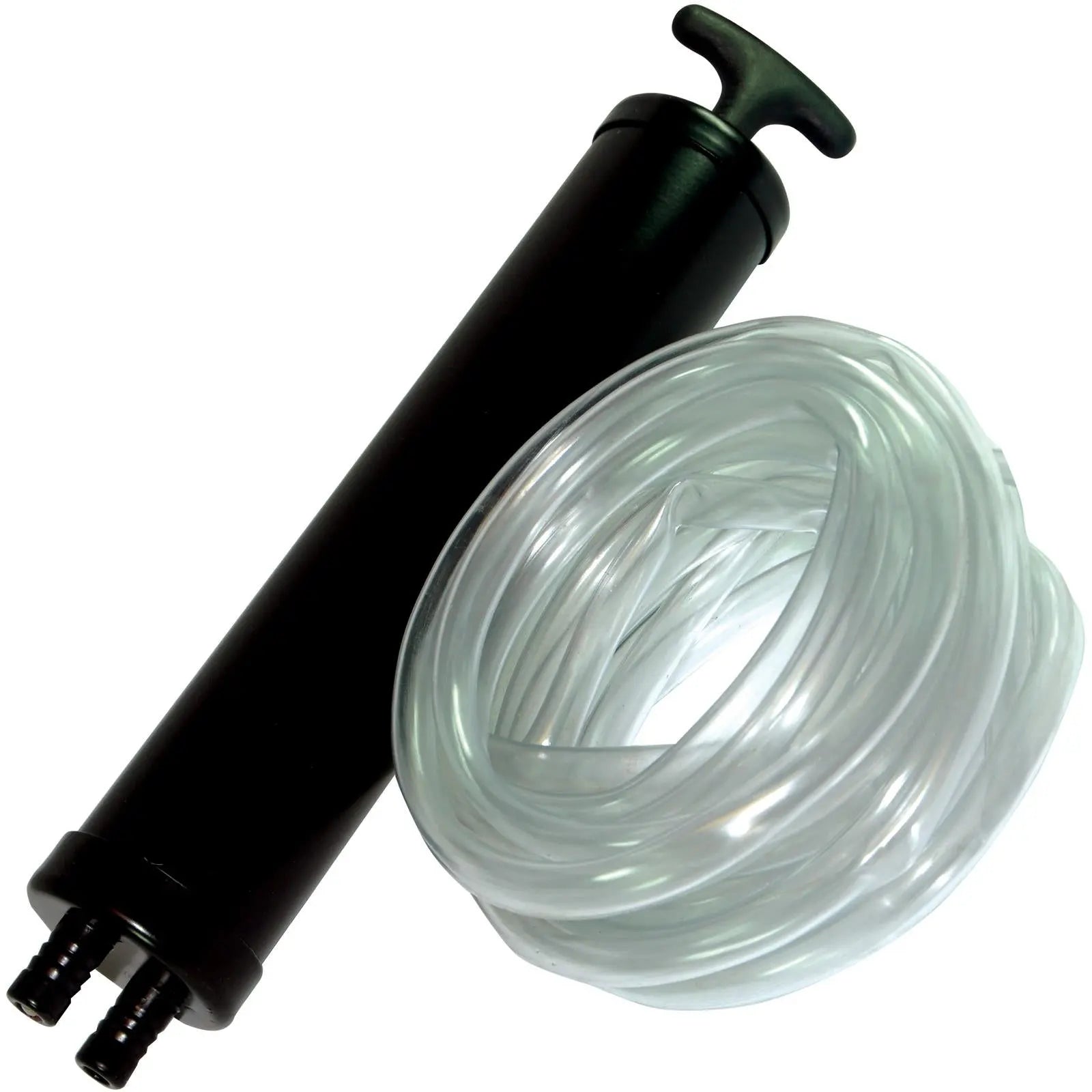 Silverline 500cc Double-Action Fluid Transfer Gun Pump 2.4m Hose Oil Petrol