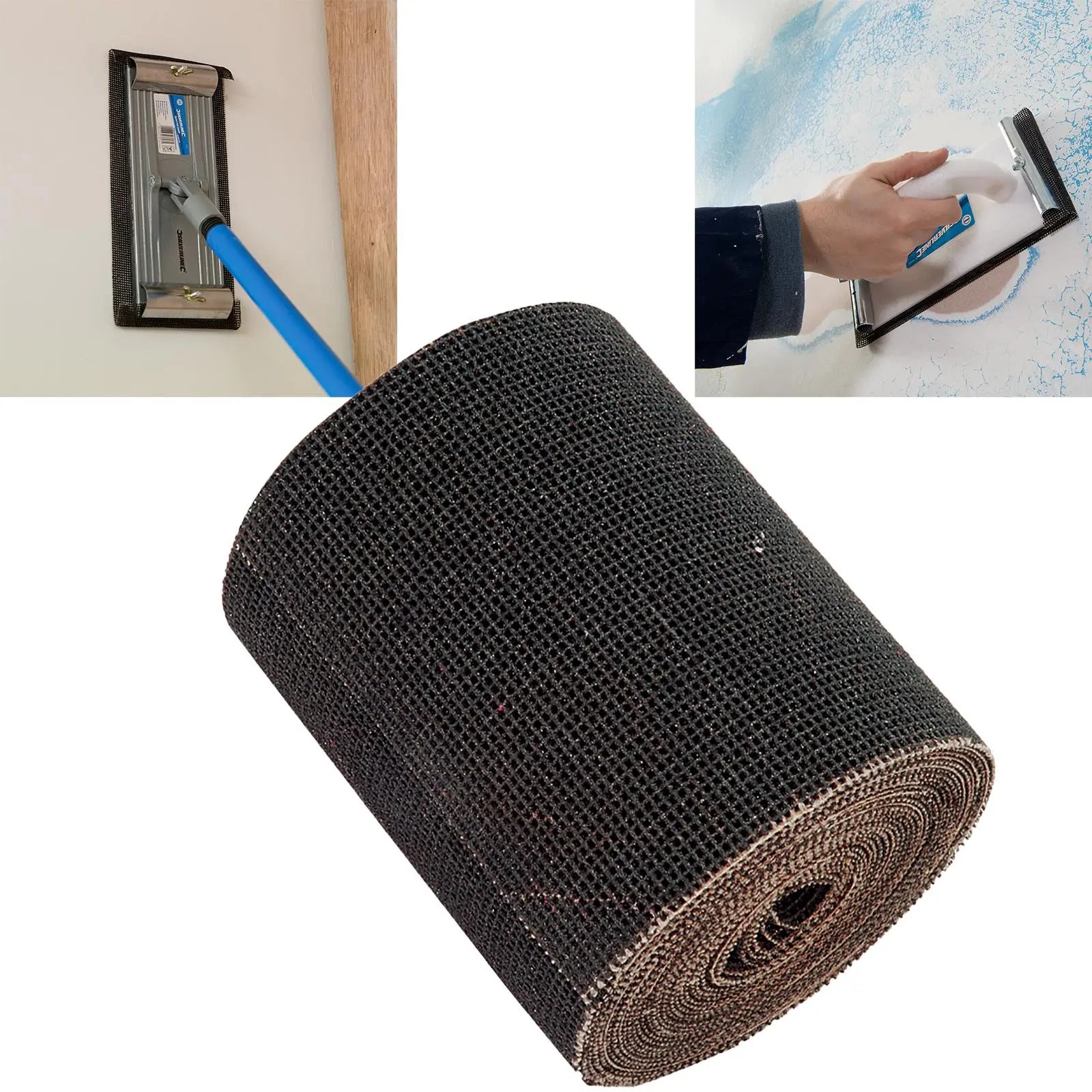 Silverline 5m Mesh Sanding Roll 60, 80 Or 100 Grit