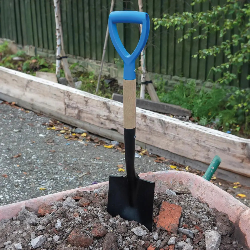 Silverline 700mm Mini Square Nose Shovel Micro Gardening Groundworks