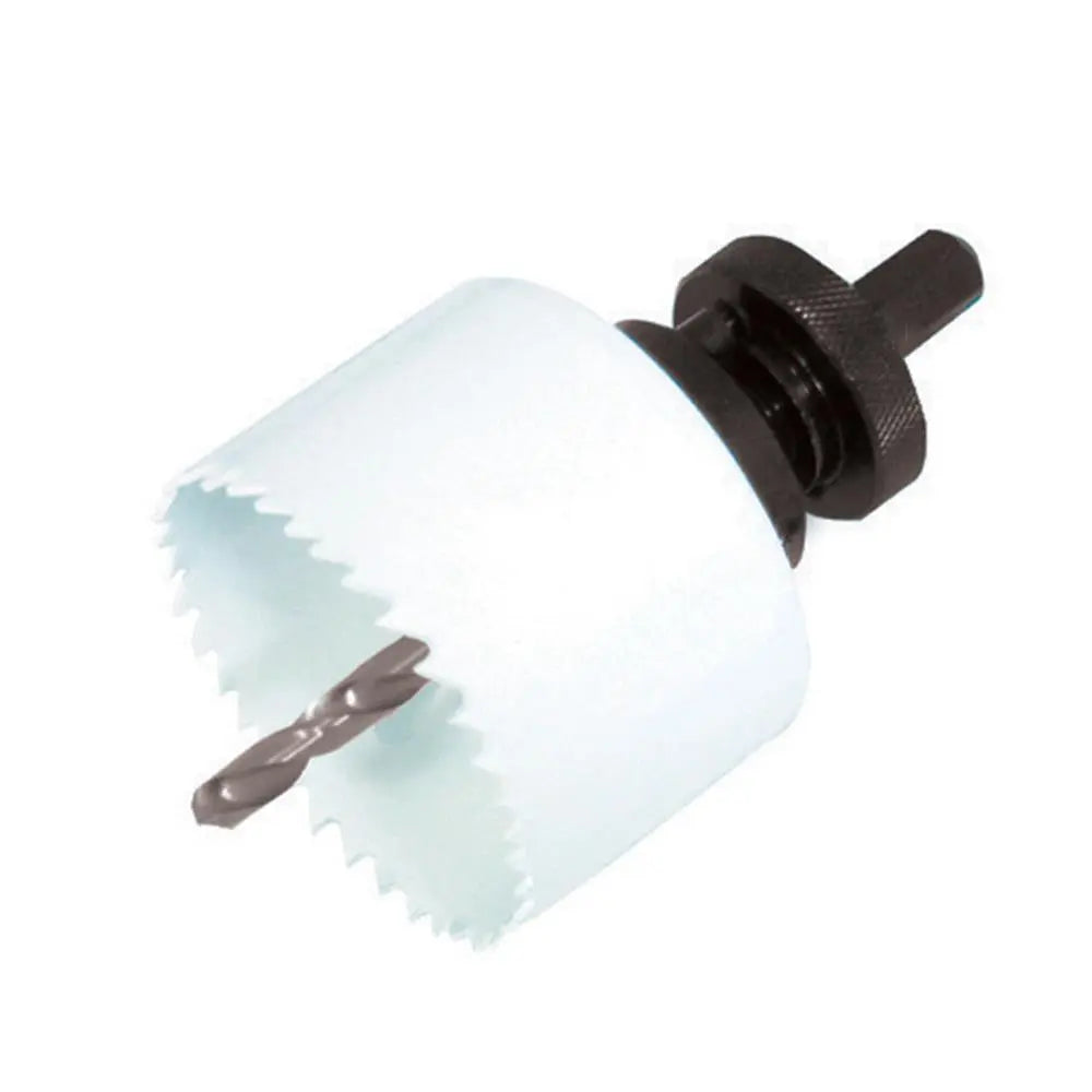 Silverline 9 Piece Plumbers Bi-Metal Holesaw Kit 19-57mm M3 HSS Steel Copper