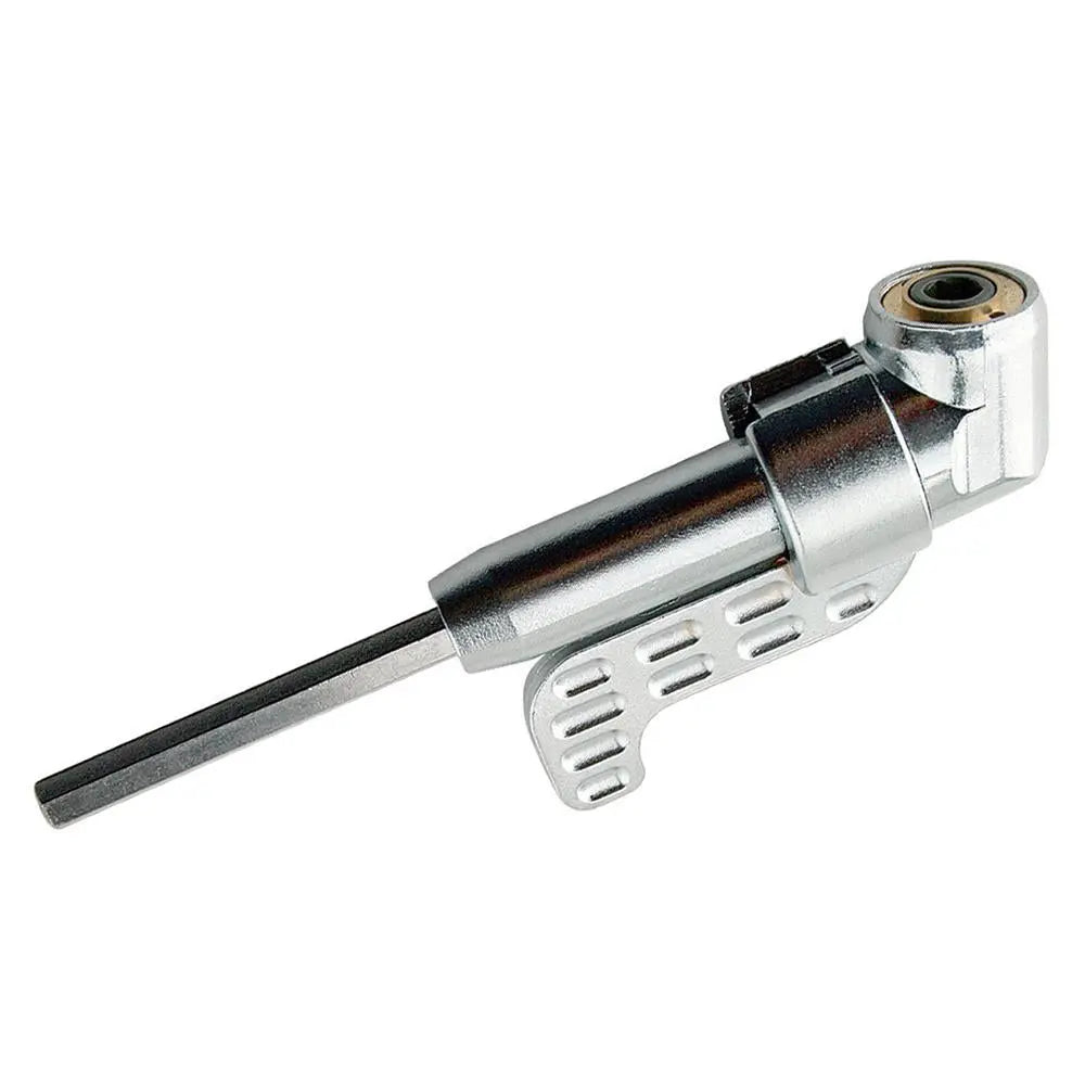 Silverline Angled Magnetic Screwdriver Attachment 80° - 130mm 1/4" Hex 868835 White Rose Tools