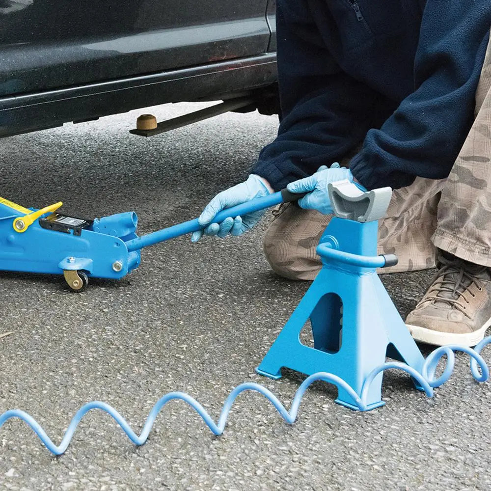 Silverline Axle Stand Set 2pce 6 Tonne 580486 White Rose Tools