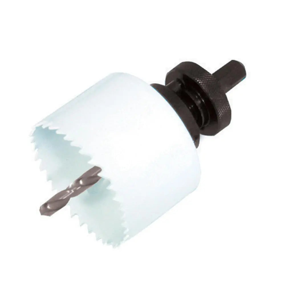 Silverline Bi-Metal Holesaw Kit Electricians 9pc 18-51mm Diameter Hole Saw White Rose Tools
