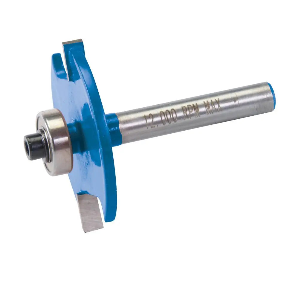 Silverline Biscuit Cutter Router Bits 1/4", 1/2", 8mm, 12mm