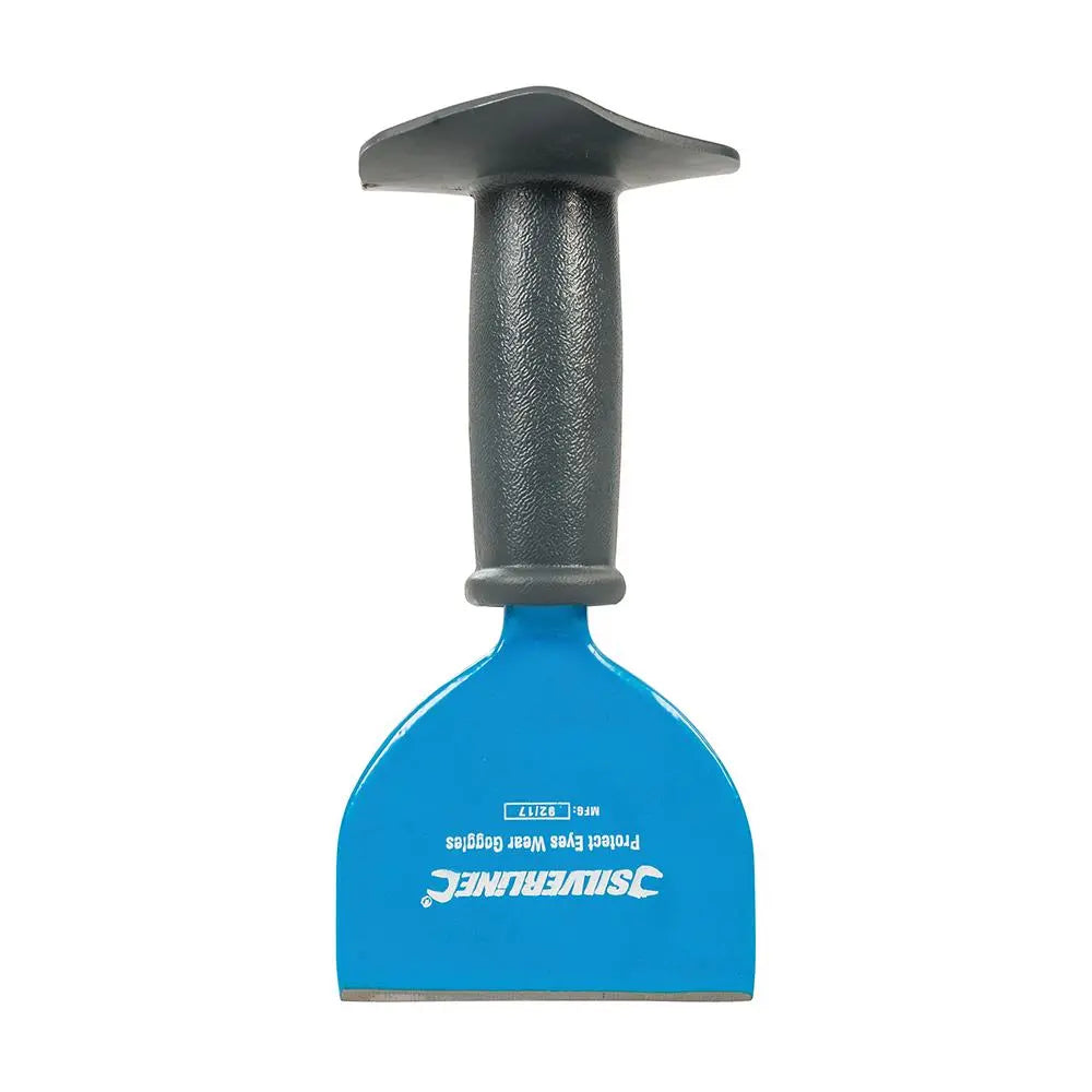 Silverline Bolster Chisel with Guard 100 x 220mm PC40  White Rose Tools