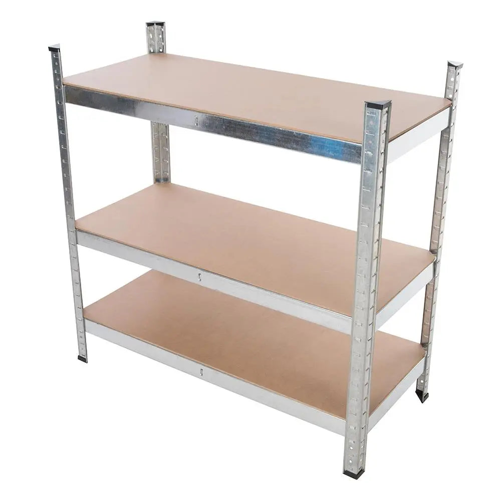 Silverline Boltless Freestanding Shelving Unit 5-Tier 666247 White Rose Tools