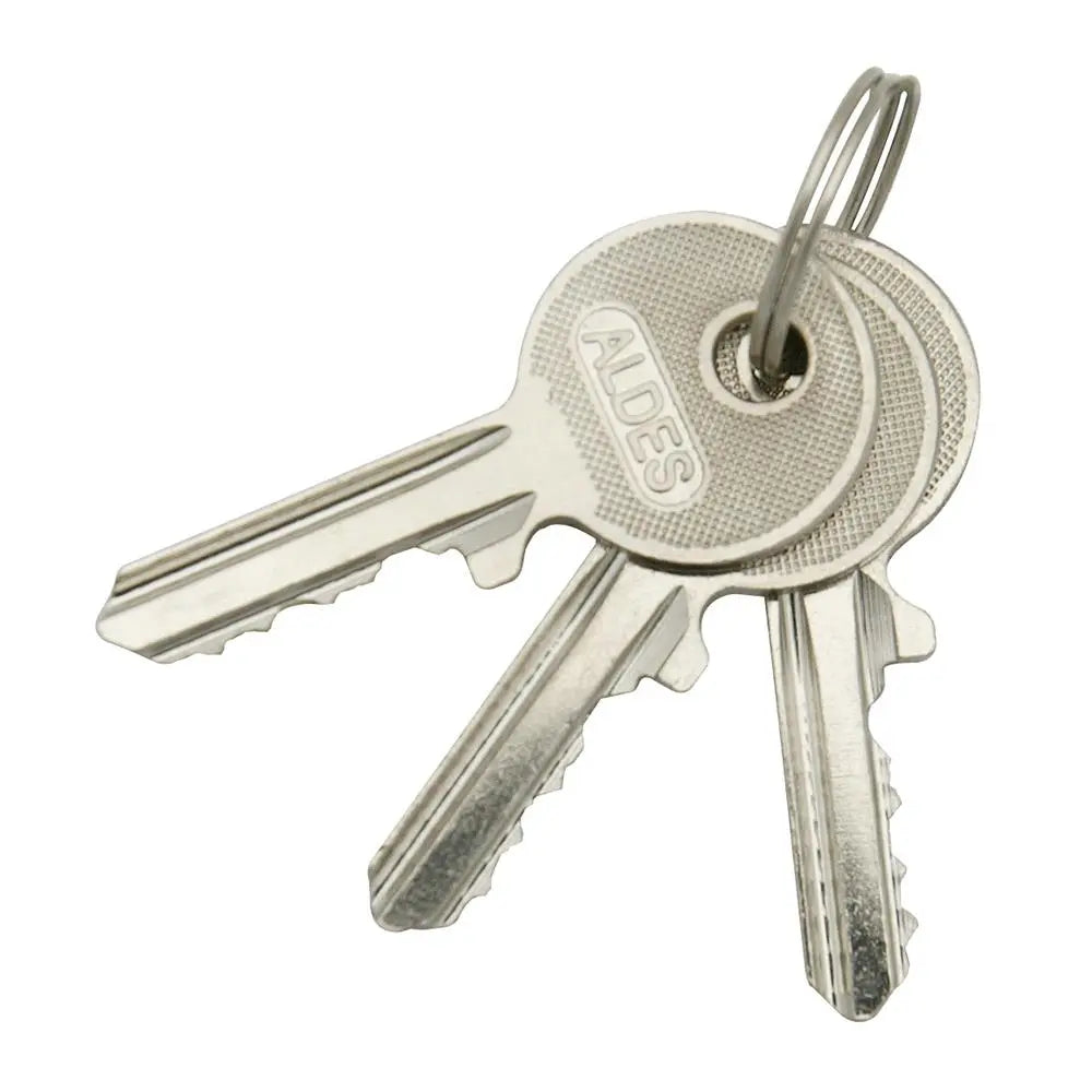 Silverline Brass Padlock Keyed Alike 4pk 40mm 675152  White Rose Tools