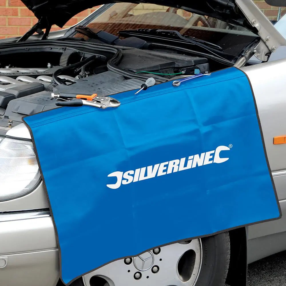 Silverline Car Bodywork Protector Scratch Repairs Magnetic Cover