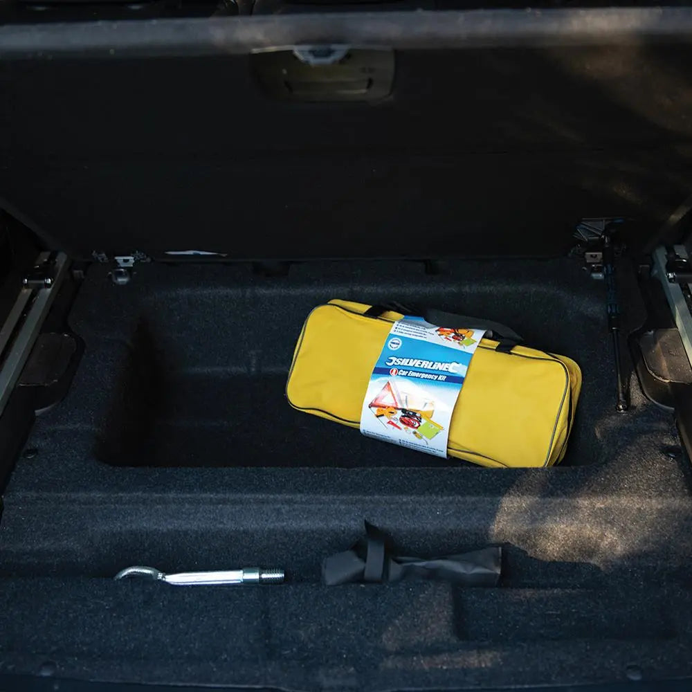 Silverline Car Emergency Kit 9pce 933429  White Rose Tools