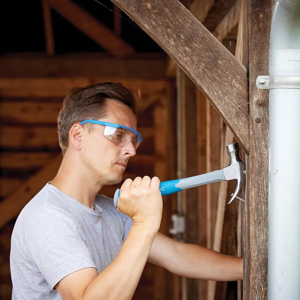 Silverline Claw Hammer Fibreglass 20oz (567g) HA11 White Rose Tools