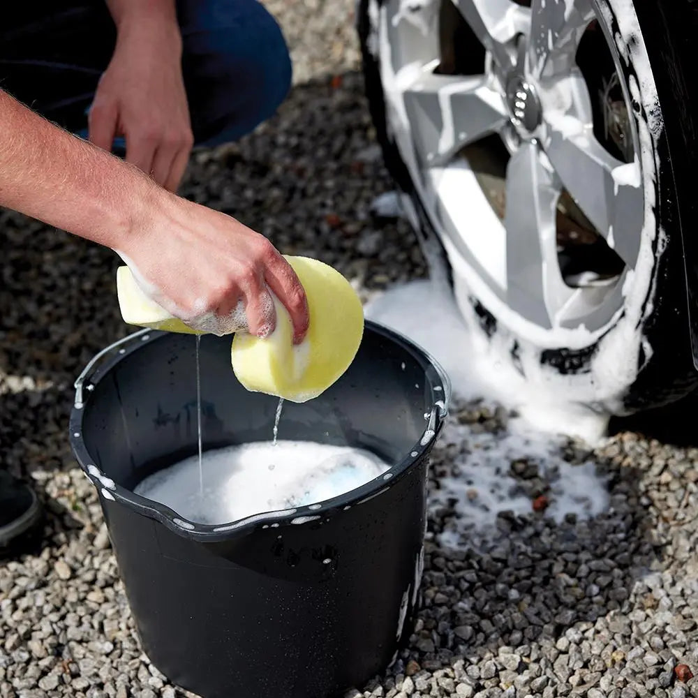 Silverline Cleaning Sponge 220 x 110 50mm 250255 White Rose Tools