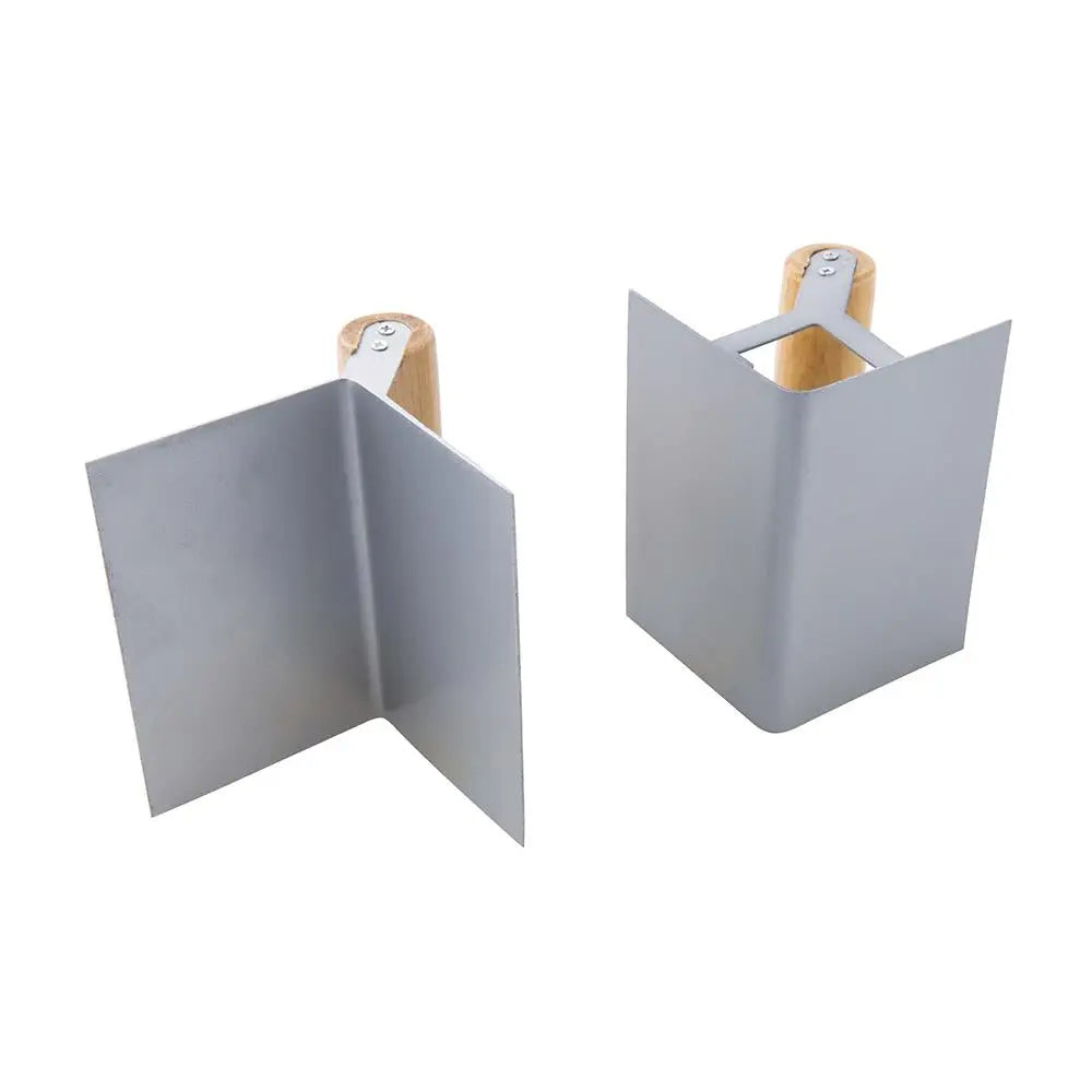 Silverline Corner Trowel Set 2pce 125 x 80mm 633461  White Rose Tools