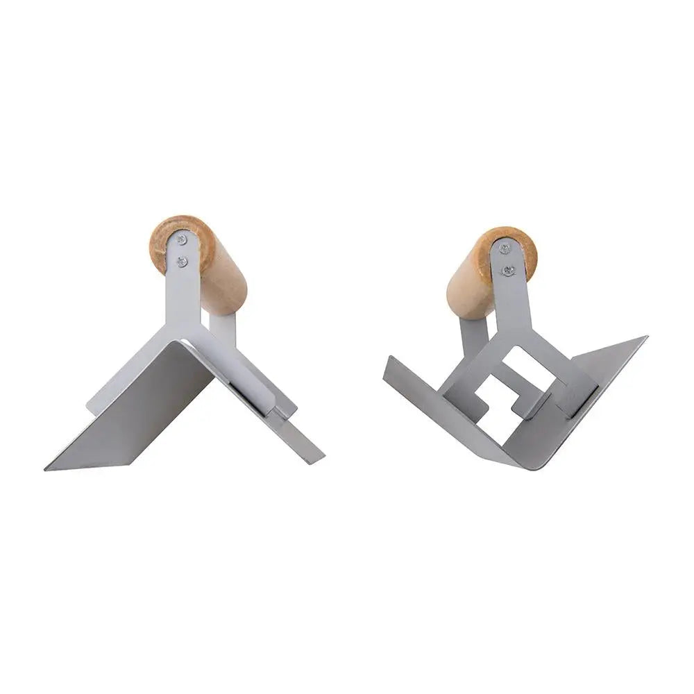 Silverline Corner Trowel Set 2pce 125 x 80mm 633461  White Rose Tools