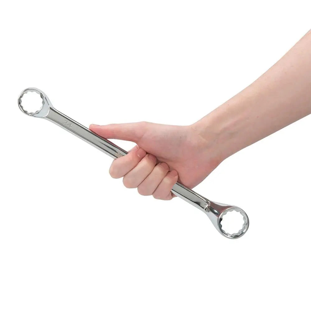 Silverline Deep Offset Ring Spanners Set 12pce 6 - 32mm 627185  White Rose Tools