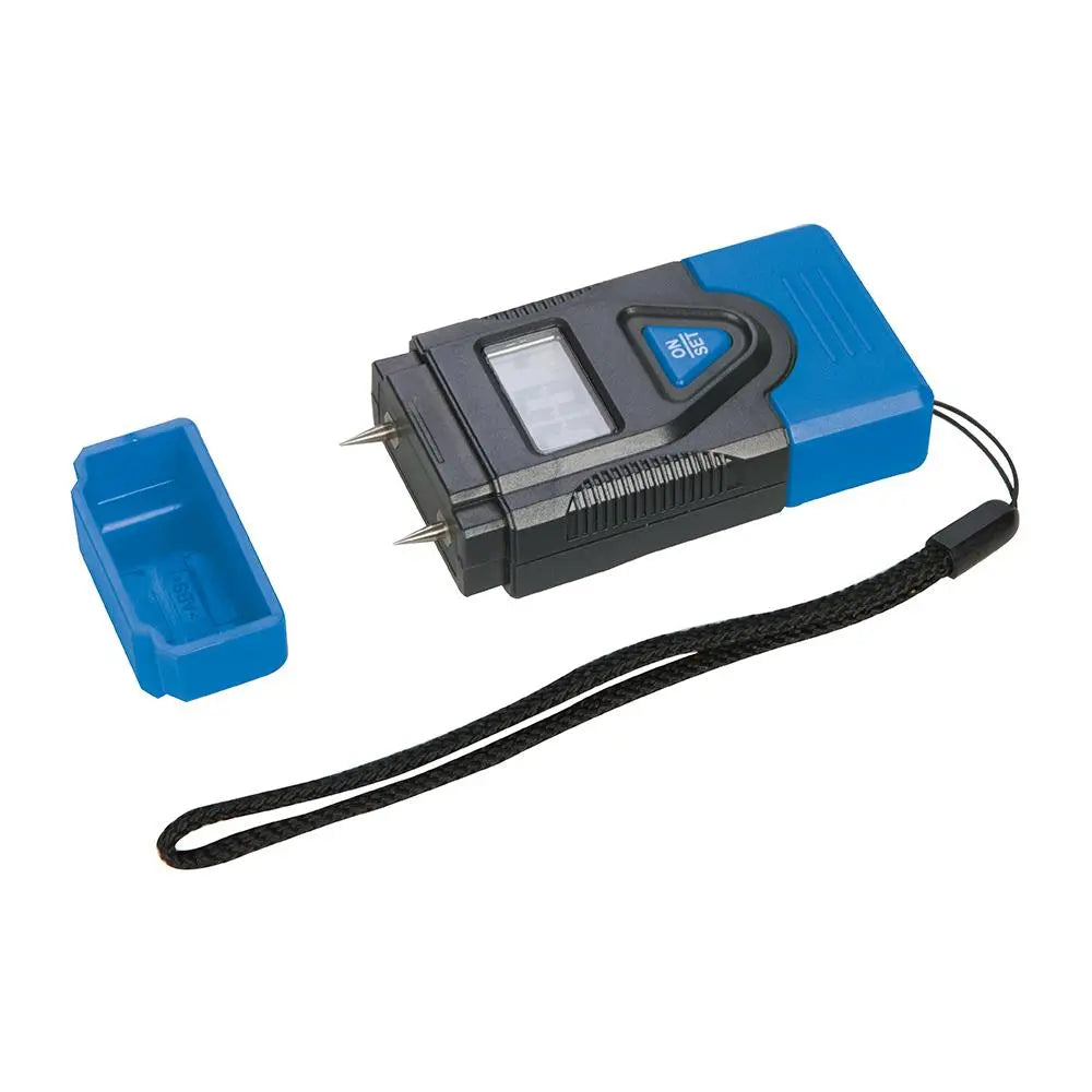 Silverline Digital Moisture Meter Wood Plaster Concrete House Caravan