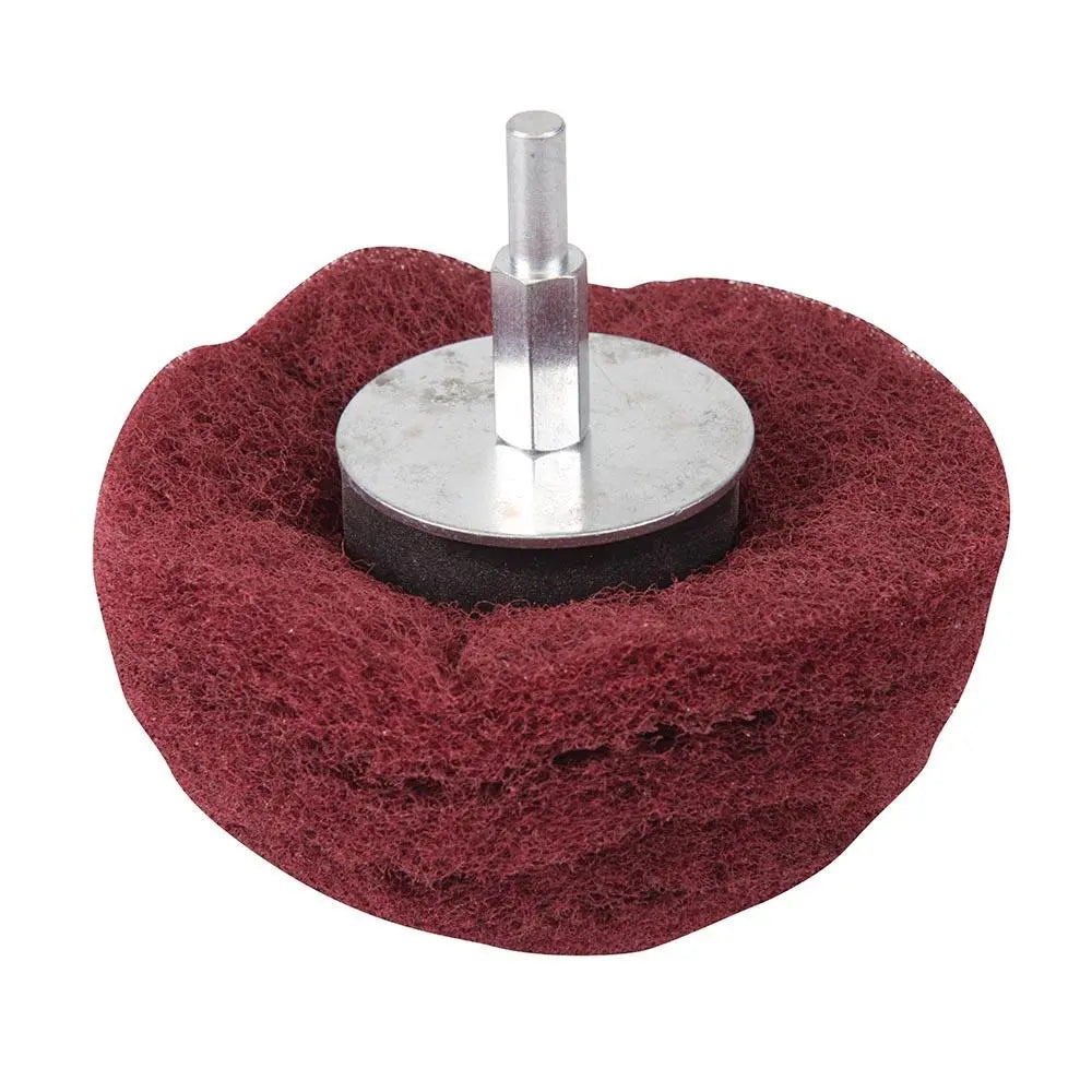 Silverline Dome Sanding Mop 100mm 240 Grit 262154 White Rose Tools