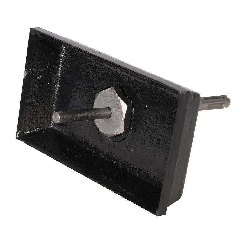 Silverline Double Plug Socket Box Cutter 77 x 154mm Masonry Back Box
