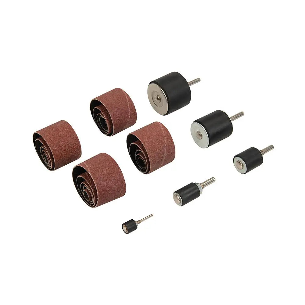 Silverline Drum Sanding Kit 25pce 80 Grit 726040 White Rose Tools
