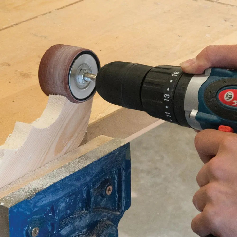 Silverline Drum Sanding Kit 25pce 80 Grit 726040 White Rose Tools