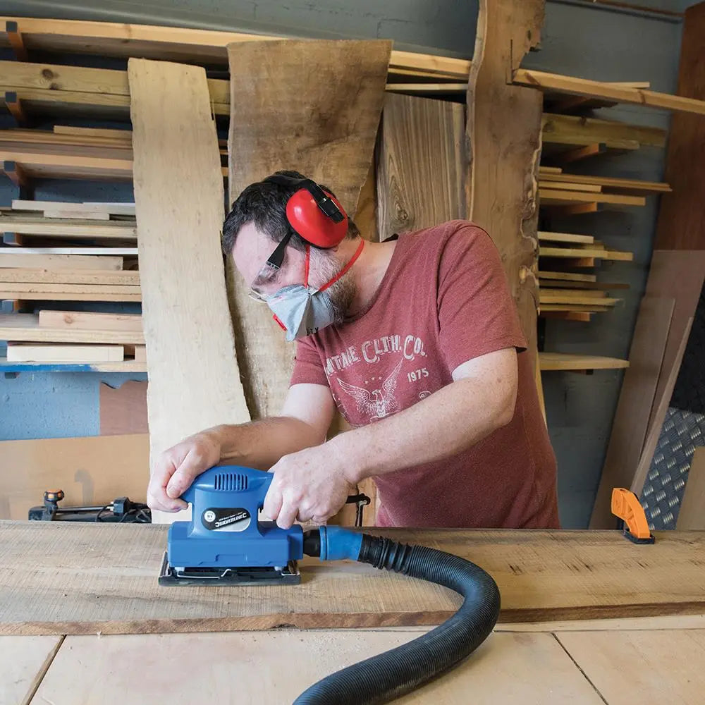 Silverline Ear Defenders SNR 27dB H=30dB M=25dB L=18dB 633815 White Rose Tools