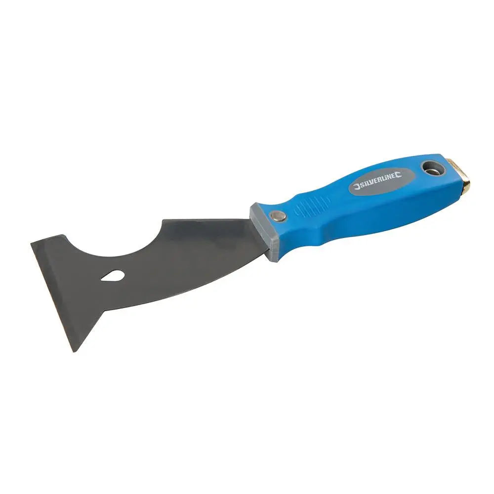 Silverline Expert 6-in-1 Scraper 75mm 661660  White Rose Tools
