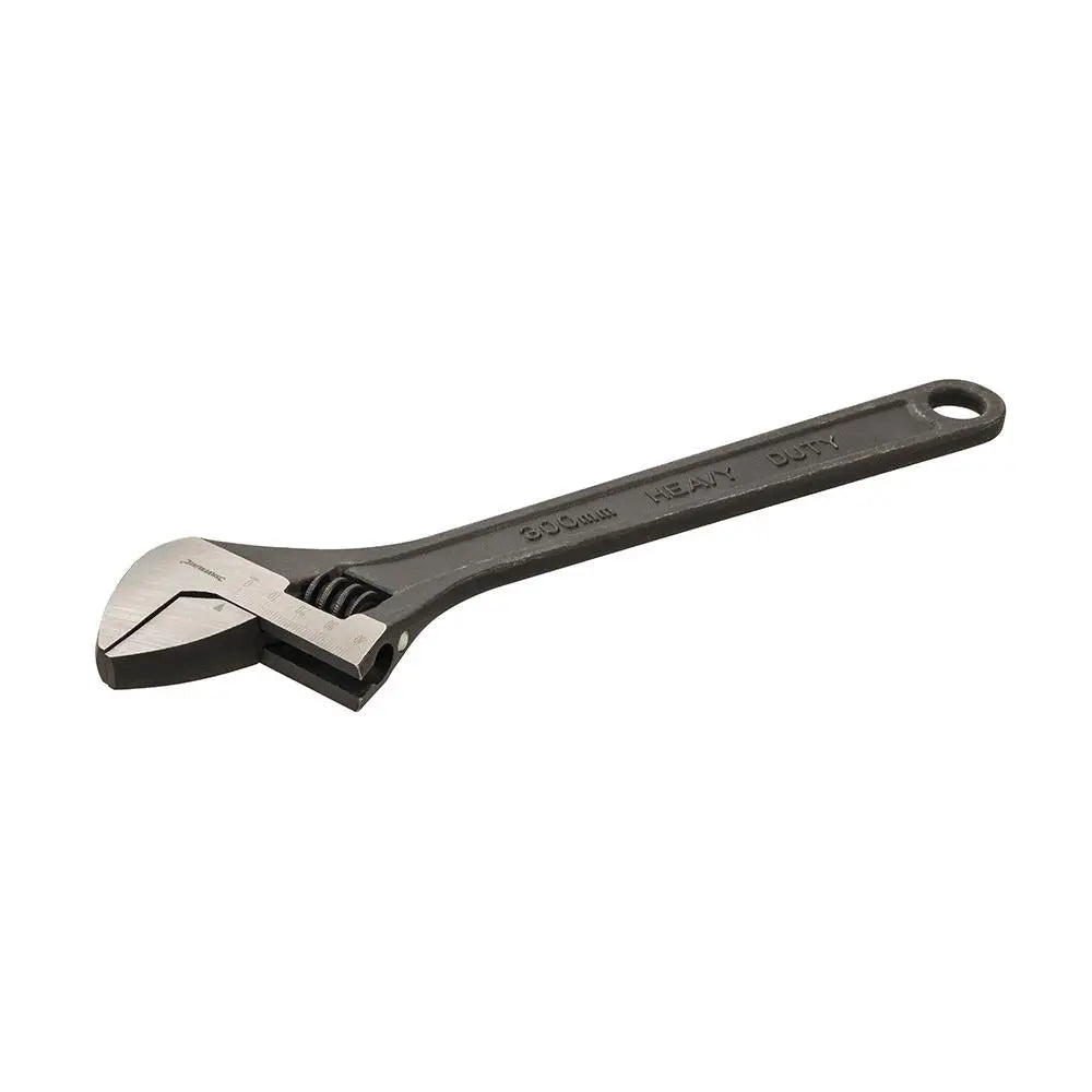 Silverline Expert Adjustable Wrench Length 250mm - Jaw 27mm WR31 White Rose Tools