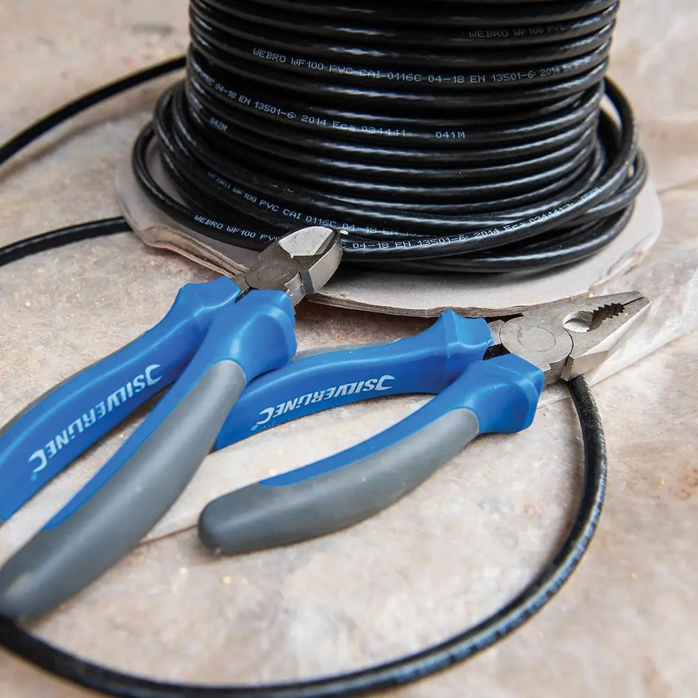 Silverline Expert Side Cutting Pliers 150mm 394977 White Rose Tools