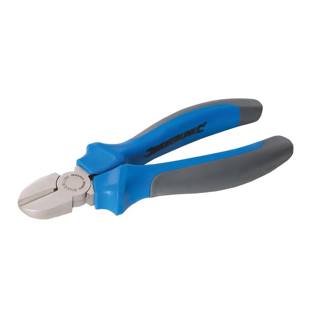 Silverline Expert Side Cutting Pliers 180mm 719778 White Rose Tools