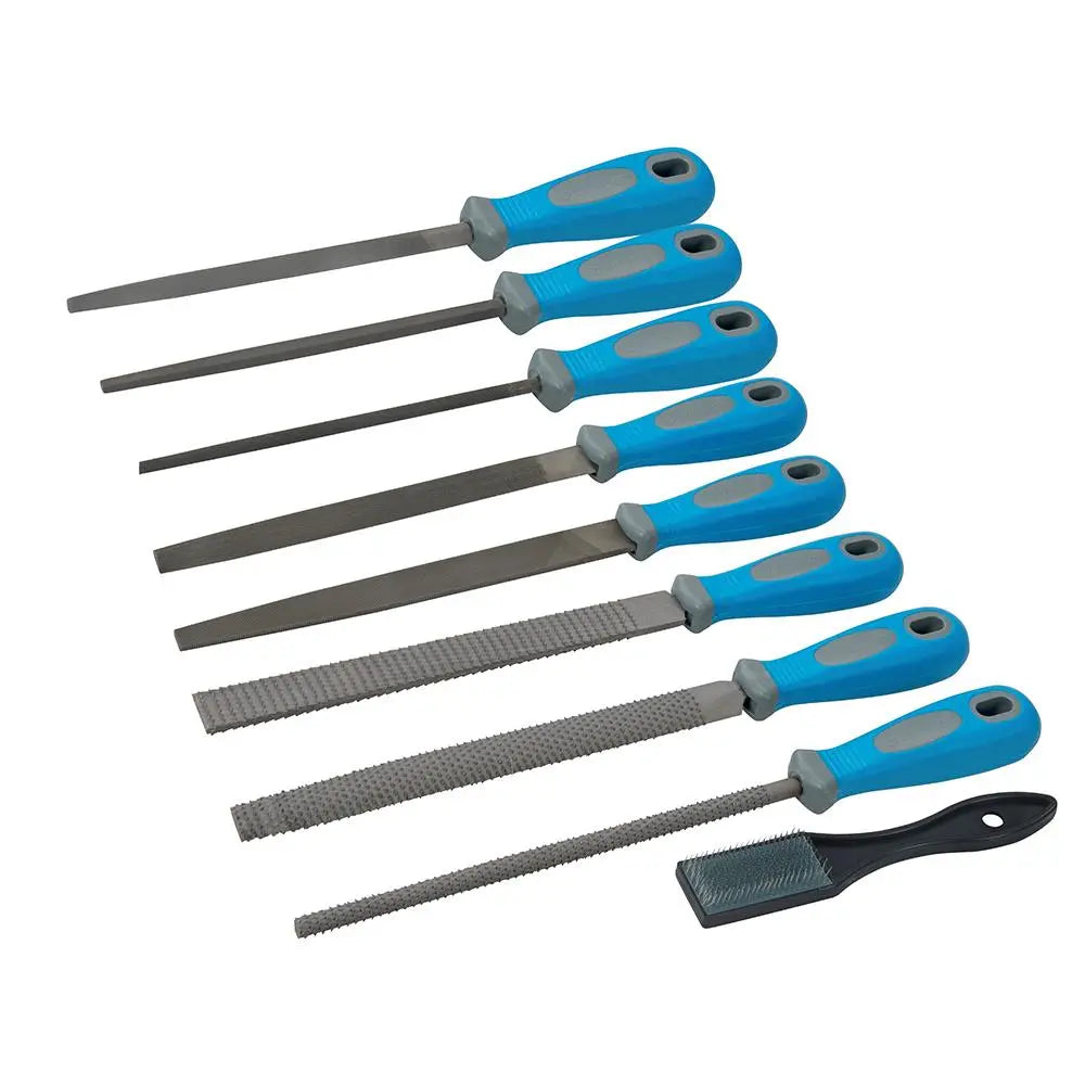 Silverline File & Rasp Set 9pce  White Rose Tools