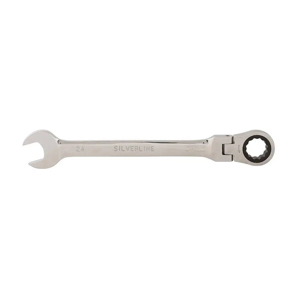 Silverline Flexible Head Ratchet Spanners