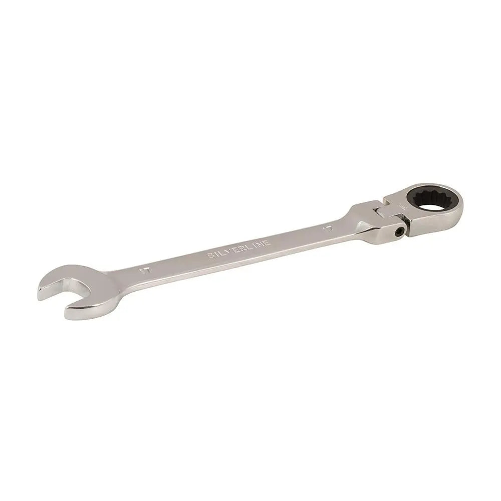 Silverline Flexible Head Ratchet Spanners