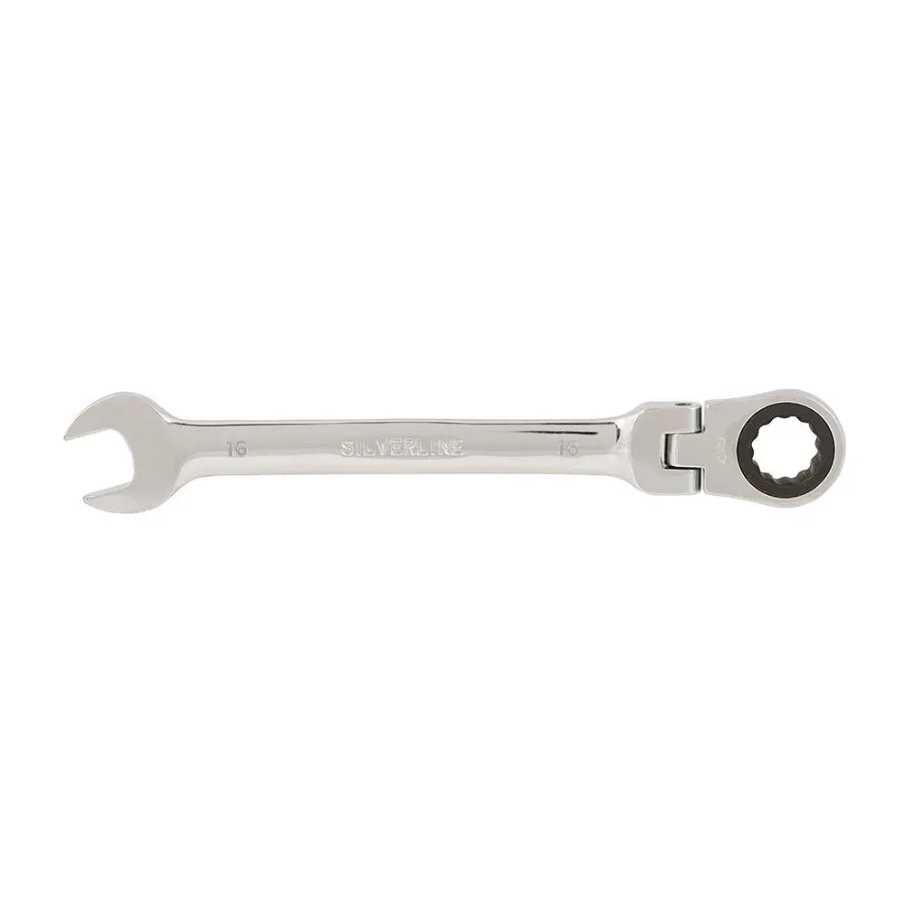 Silverline Flexible Head Ratchet Spanners