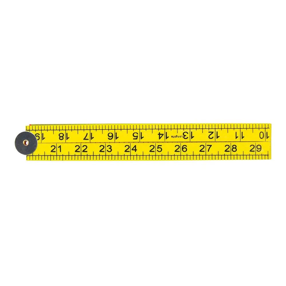 Silverline Folding Rule 1000mm  White Rose Tools