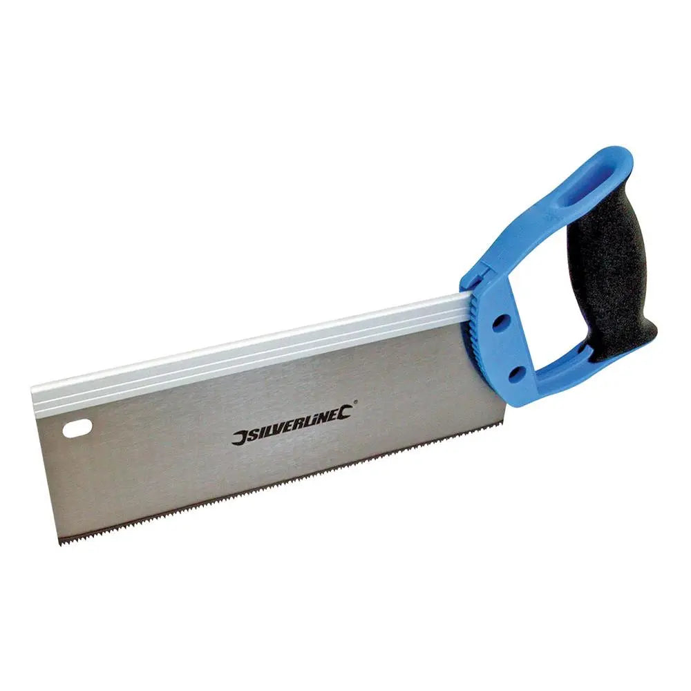 Silverline Hardpoint Tenon Saw 250mm 12tpi 763568  White Rose Tools
