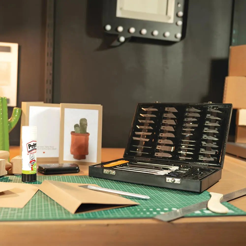 Silverline Hobby Knife Set 51pce 251239 White Rose Tools