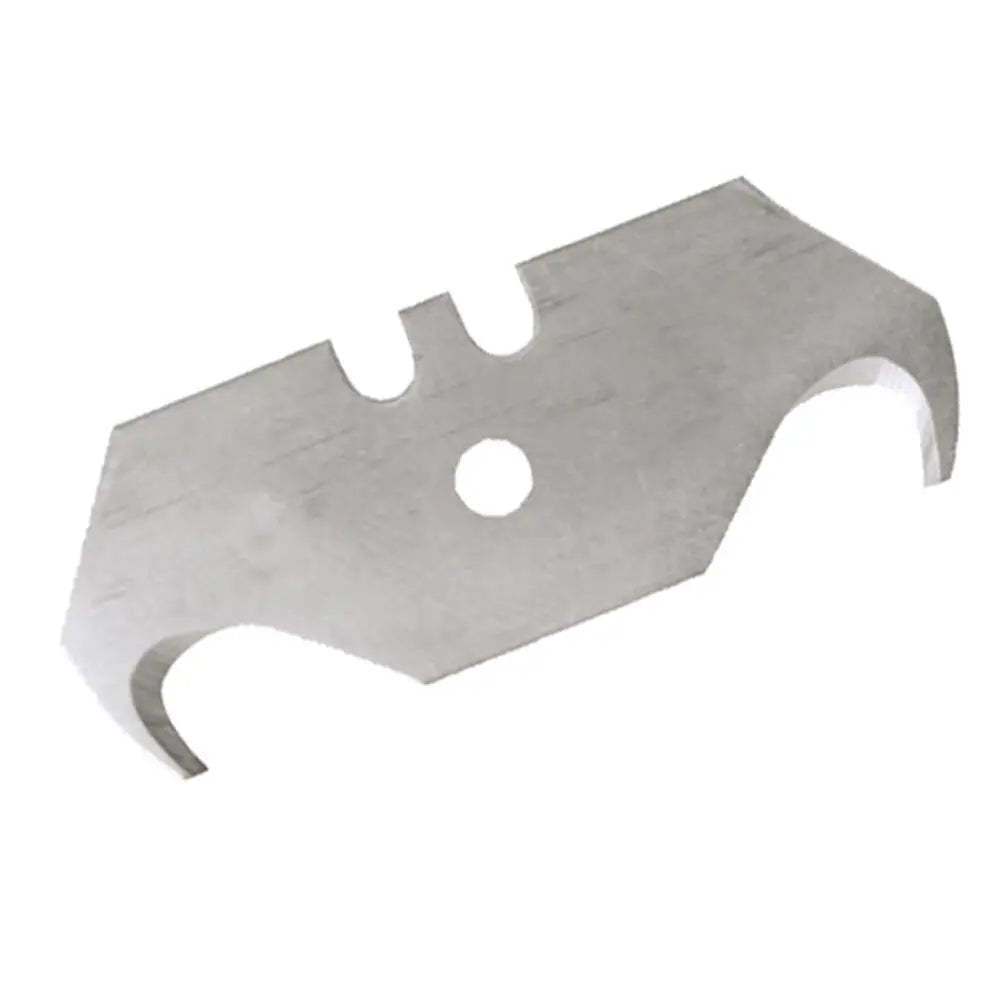 Silverline Hooked Utility Blades 10pk 0.6mm 282409 White Rose Tools