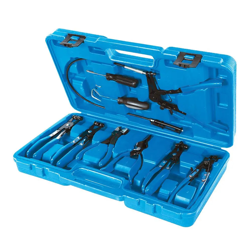 Silverline Hose Clip Removal Tool Set 9pce 18 - 54mm  White Rose Tools