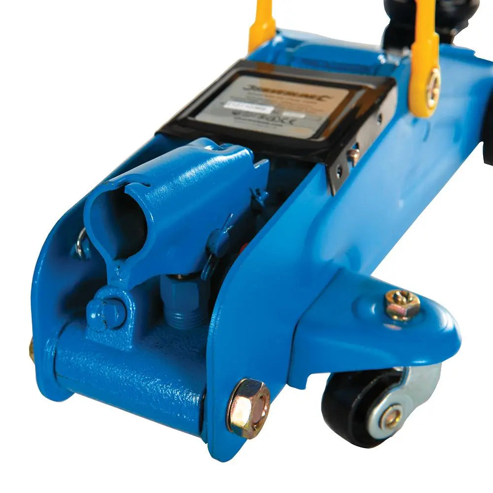 Silverline Hydraulic Trolley Jack 2 Tonne 633935  White Rose Tools