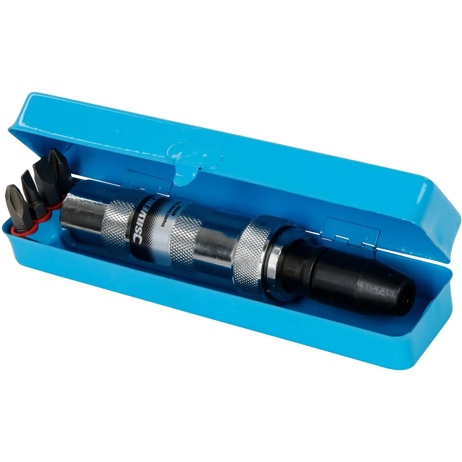 Silverline Impact Driver & Bits Driver Screwdriver Reversible Hammer