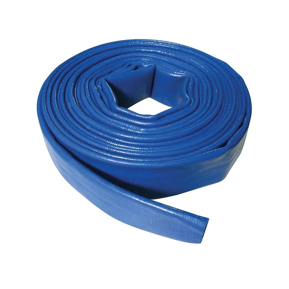 Silverline Lay Flat Hose 10m 32mm 633656  White Rose Tools