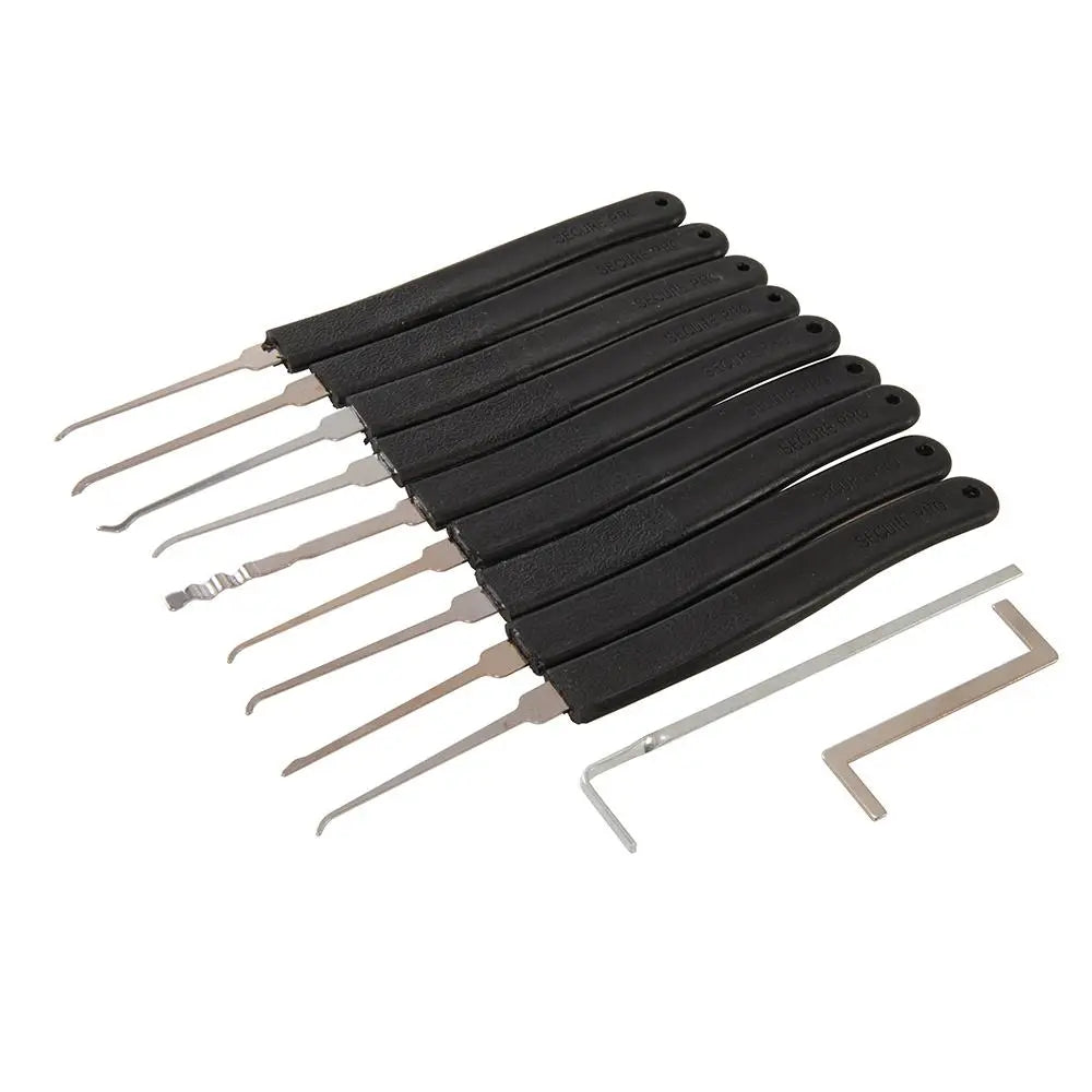 Silverline Lock Picking Set 11pce 735177  White Rose Tools