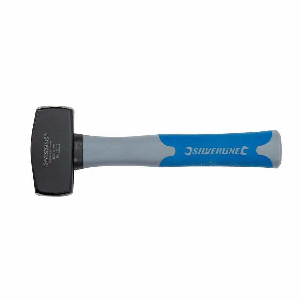 Silverline Lump Hammer Fibreglass 2lb (0.91kg) HA37  White Rose Tools