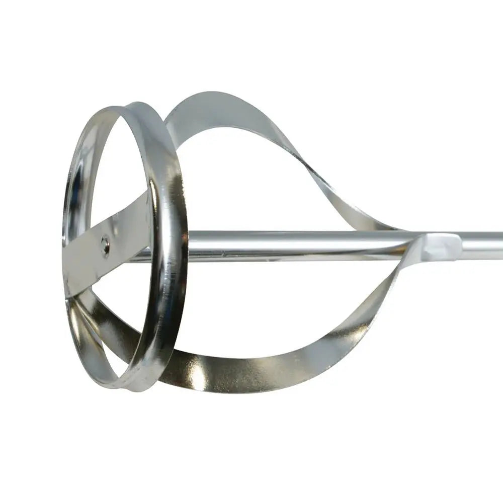 Silverline Mixing Paddle Zinc Plated 600 x 155mm 675199  White Rose Tools