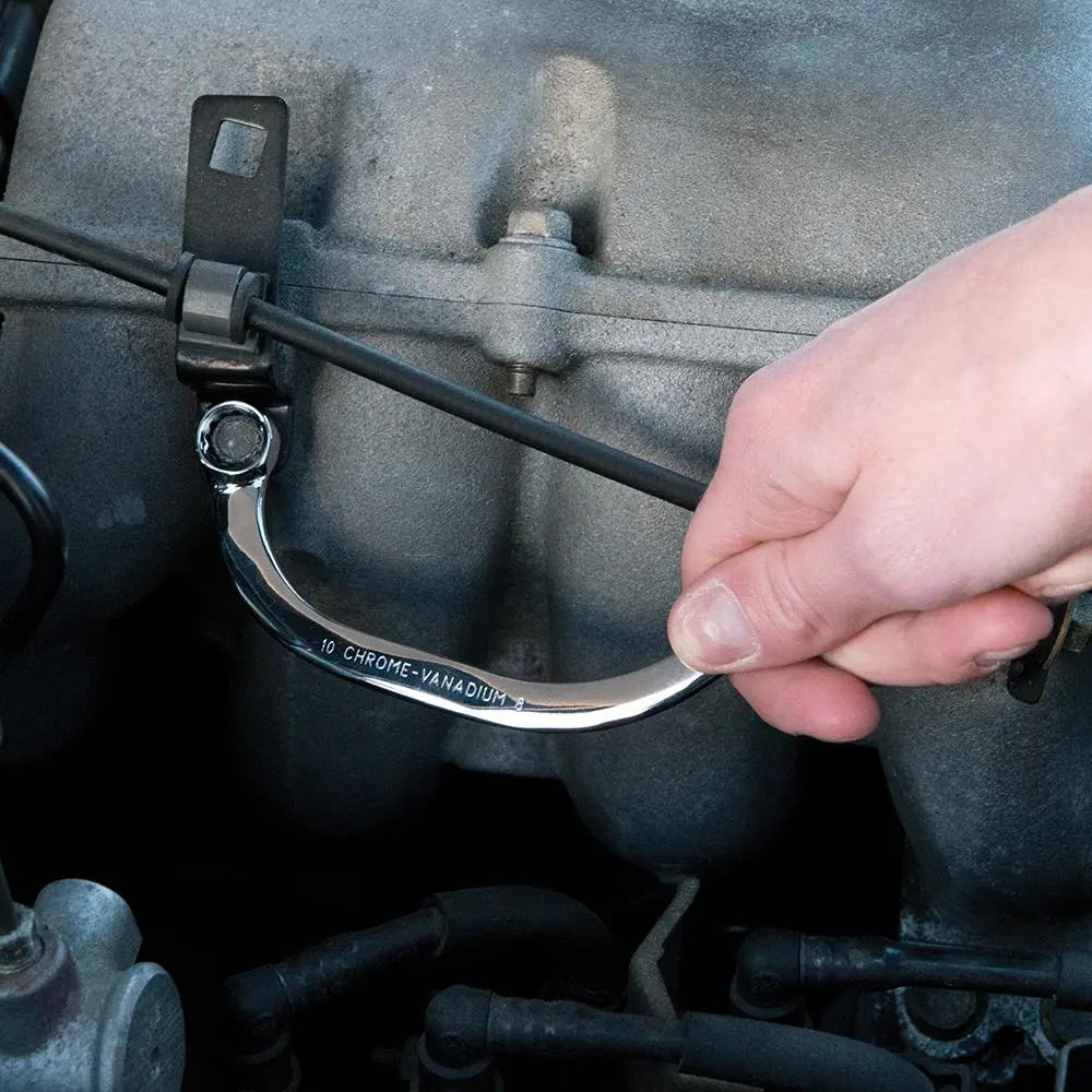 Silverline Obstruction Spanner Set 5pce 8 - 22mm 945235 White Rose Tools